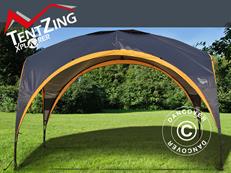 Campingtält TentZing 3,5x3,5m, Orange/Mörkgrå