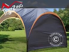 Campingtält TentZing Sidovägg för campingskydd, Mörkgrå